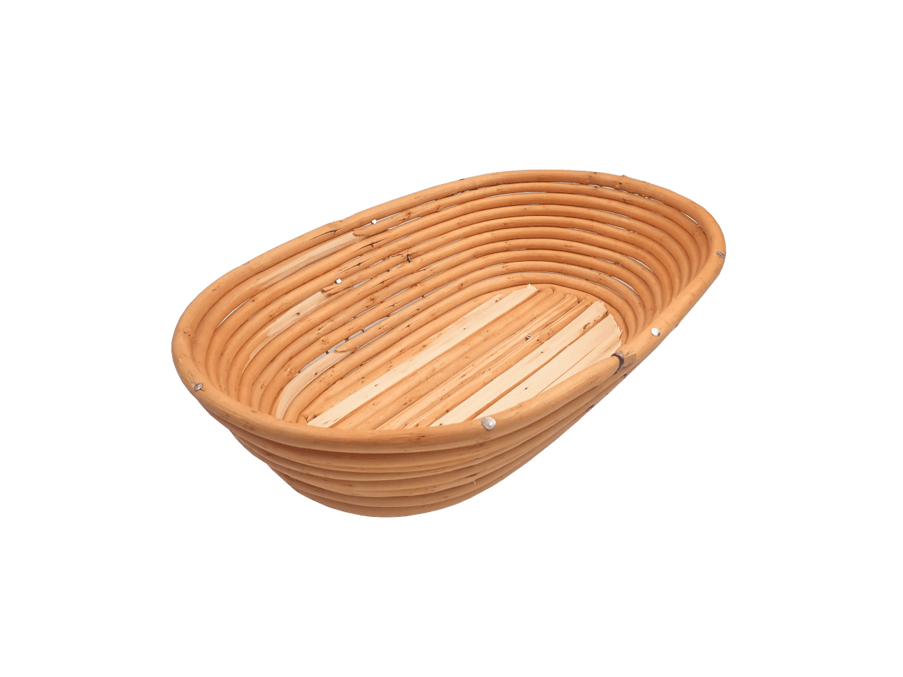 Koszyk wiklinowy owalny do wyrastania chleba 1 kg