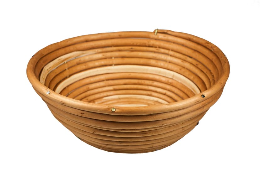 Koszyk wiklinowy okrągły do wyrastania chleba 1 kg