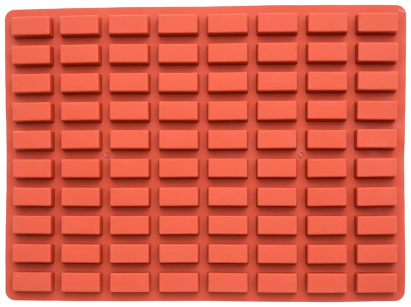 Forma silikonowa do wypieku Prostokąty 18x37mm 80 gniazd