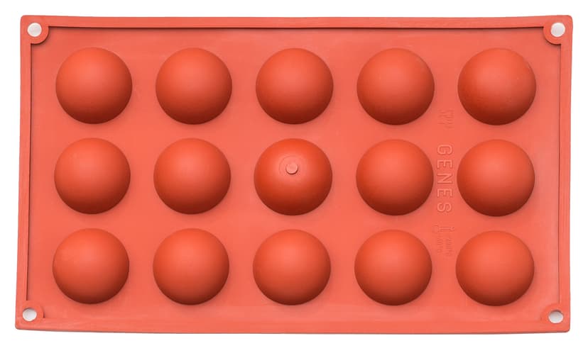 Forma silikonowa do wypieku PÓŁKULE fi40 15 gniazd