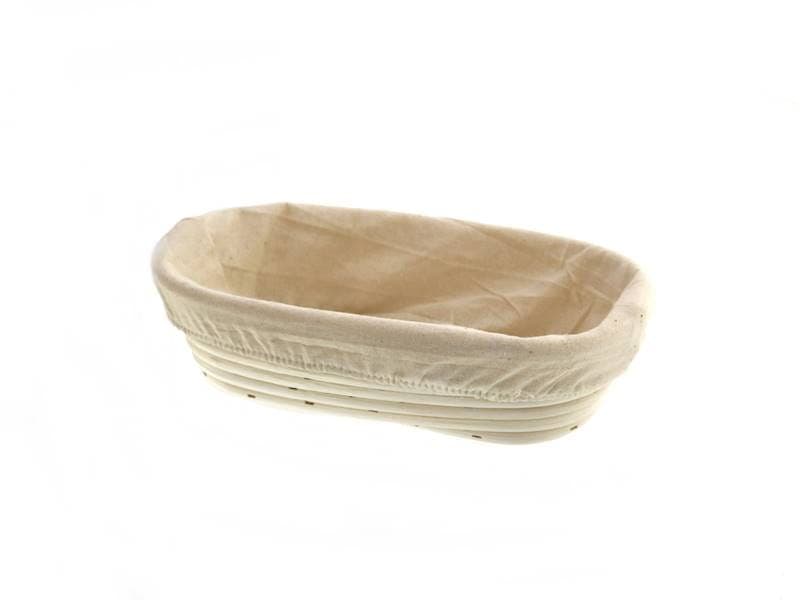 Koszyk rattanowy owalny do wyrastania chleba 0,6 kg