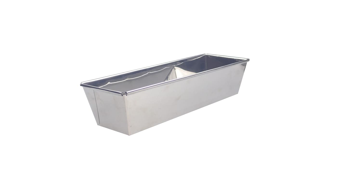 Forma kopertowa do chleba ze stali nierdzewnej 30x10x7 cm (1 kg)